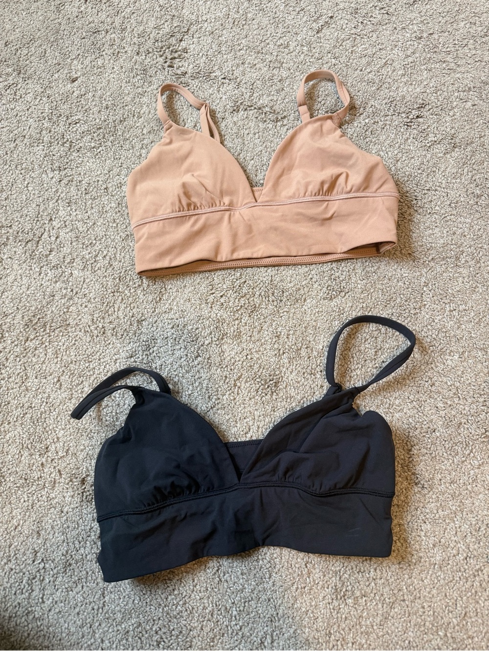 Skims FITS EVERYBODY TRIANGLE LONGLINE BRALETTE bundle